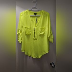 Bright yellow top